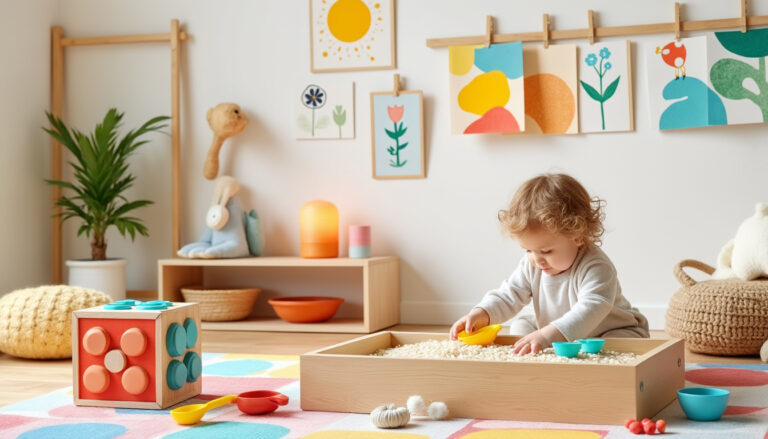 découvrez 5 idées simples d'activités montessori à réaliser à la maison pour stimuler le développement de votre bébé. ces activités ludiques et éducatives favoriseront son apprentissage et sa créativité tout en passant du temps de qualité ensemble.