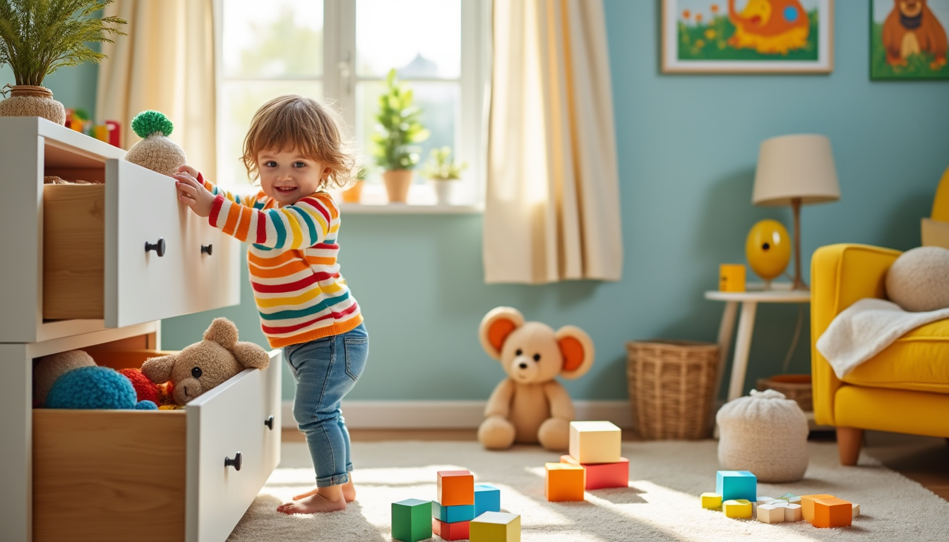 découvrez des conseils pratiques pour canaliser la curiosité naturelle de votre enfant qui adore ouvrir et vider les tiroirs. apprenez à transformer cette exploration en jeux éducatifs et à instaurer un environnement sécurisé tout en stimulant son apprentissage.